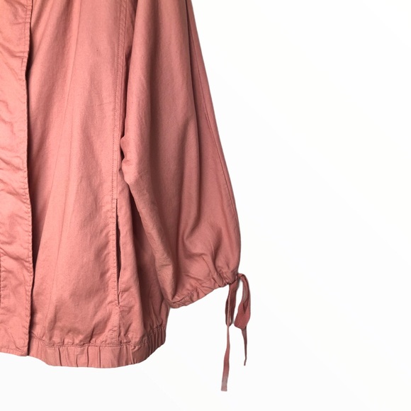 New York & Company Blush Lightweight Hooded Jacket Size XL - Picture 10 of 14